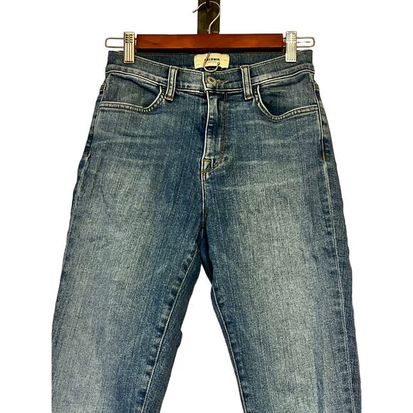 Baldwin Karlie High Rise Skinny Jeans •26• Kansas City Cropped Ankle In Pure - Picture 4 of 10